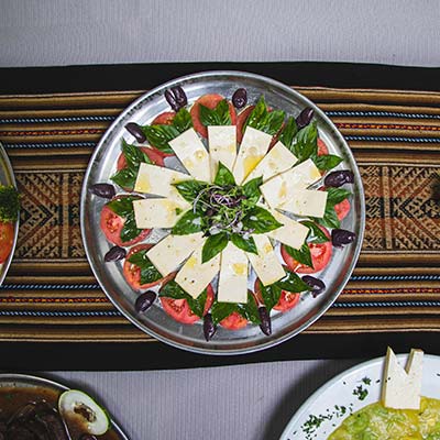 Refeições durante a caminhada