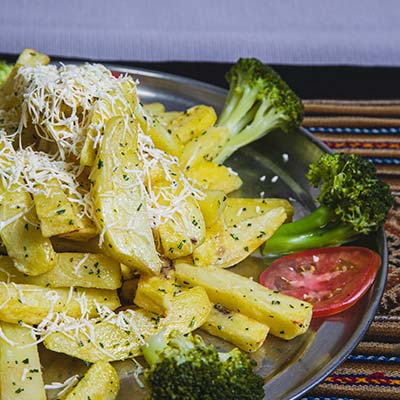 Refeições durante a caminhada