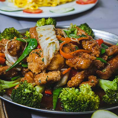 Refeições durante a caminhada