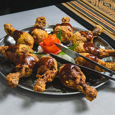 Refeições durante a caminhada