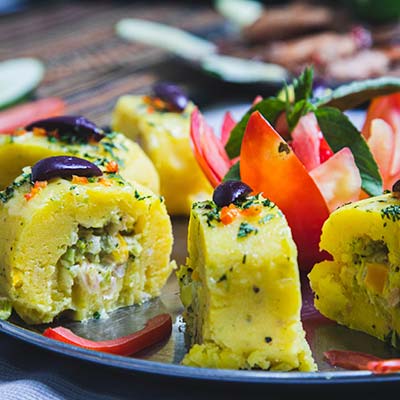 Refeições durante a caminhada