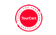 Logotipo: TOURCERT - Viagem para o futuro Logotipo: TOURCERT - Viagem para o futuro