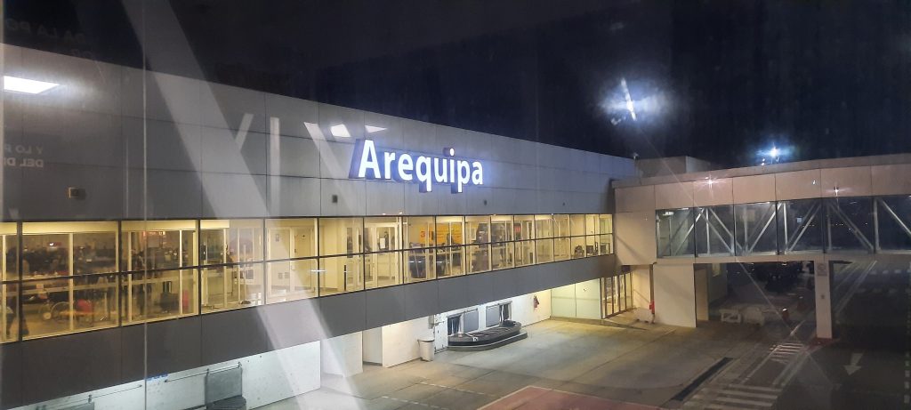 Arequipa, Aeroporto Internacional Rodríguez Ballón