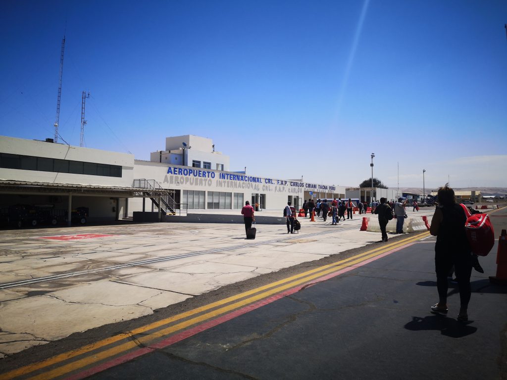 Tacna, Aeroporto Crnl. FAP Carlos Ciriani Santa Rosa