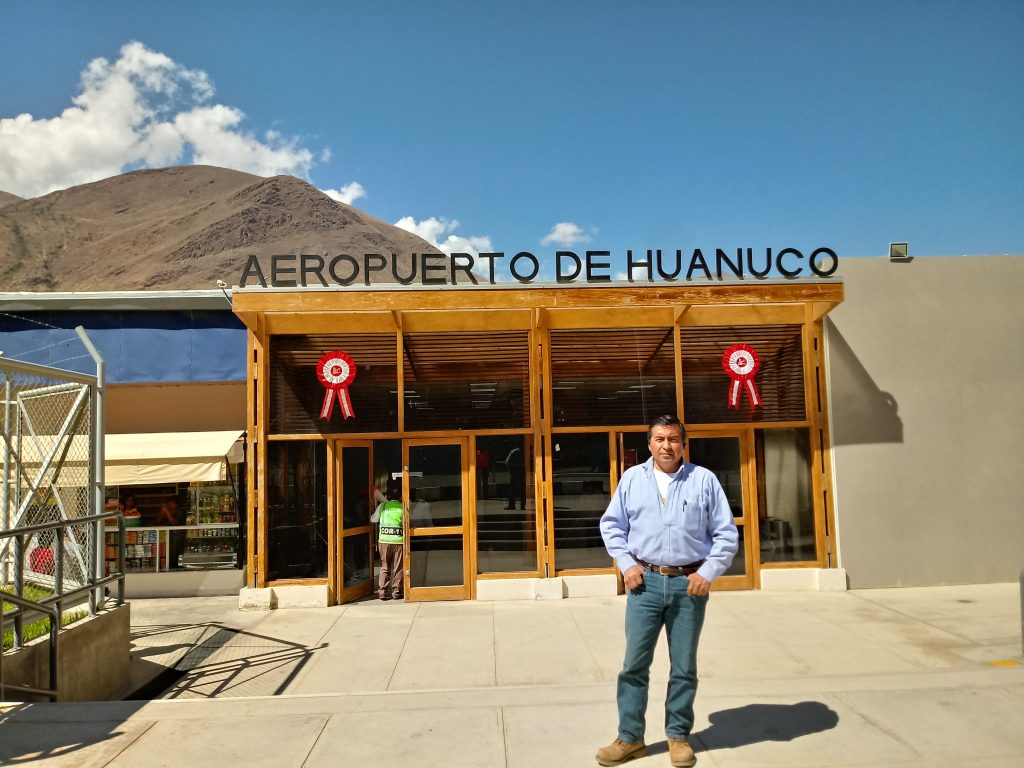 Huánuco, Aeroporto Alférez FAP David Figueroa Fernandini