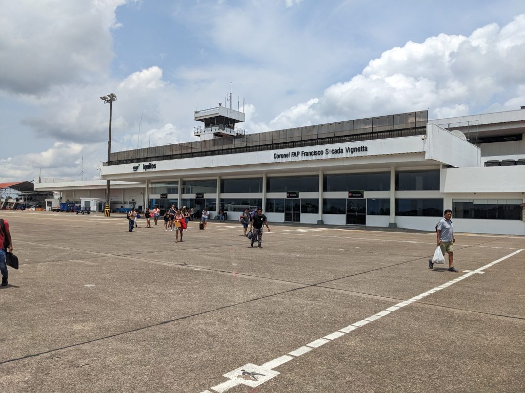 Iquitos, Aeroporto Internacional Crnl. FAP Francisco Secada Vignetta