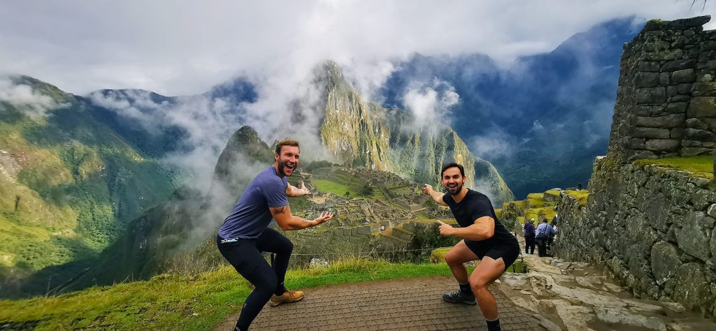 Estação chuvosa em Machu Picchu