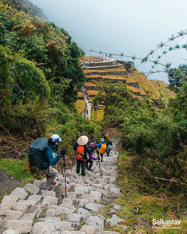 Caminhada na trilha inca