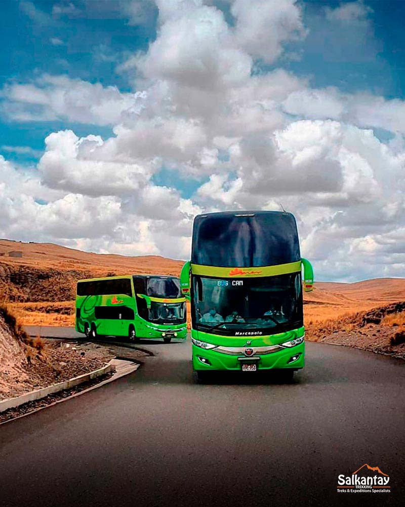 Chegar a Cusco de ônibus