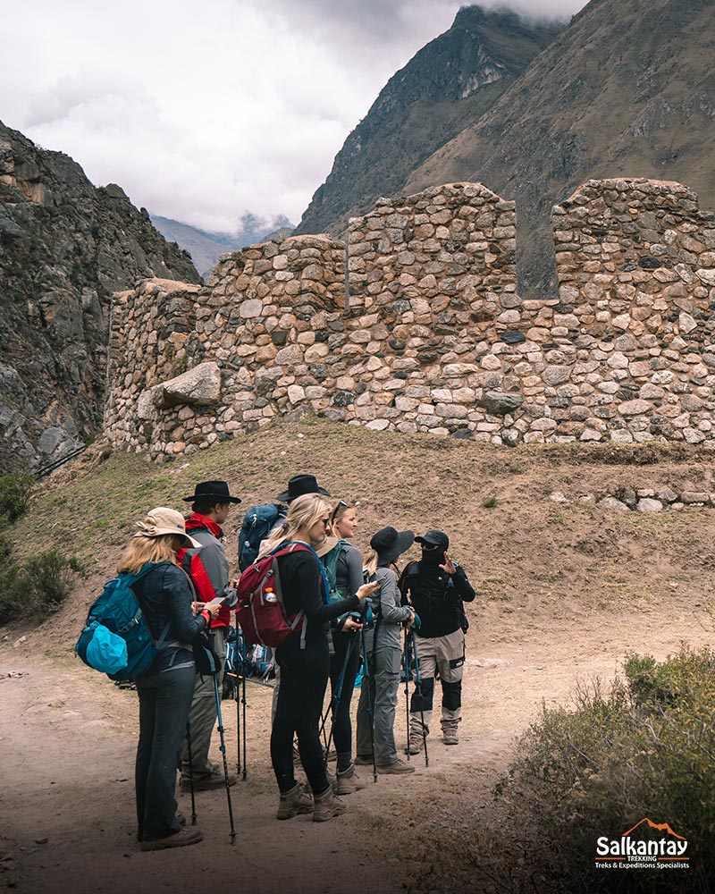 Lista de bagagem para a Trilha Inca