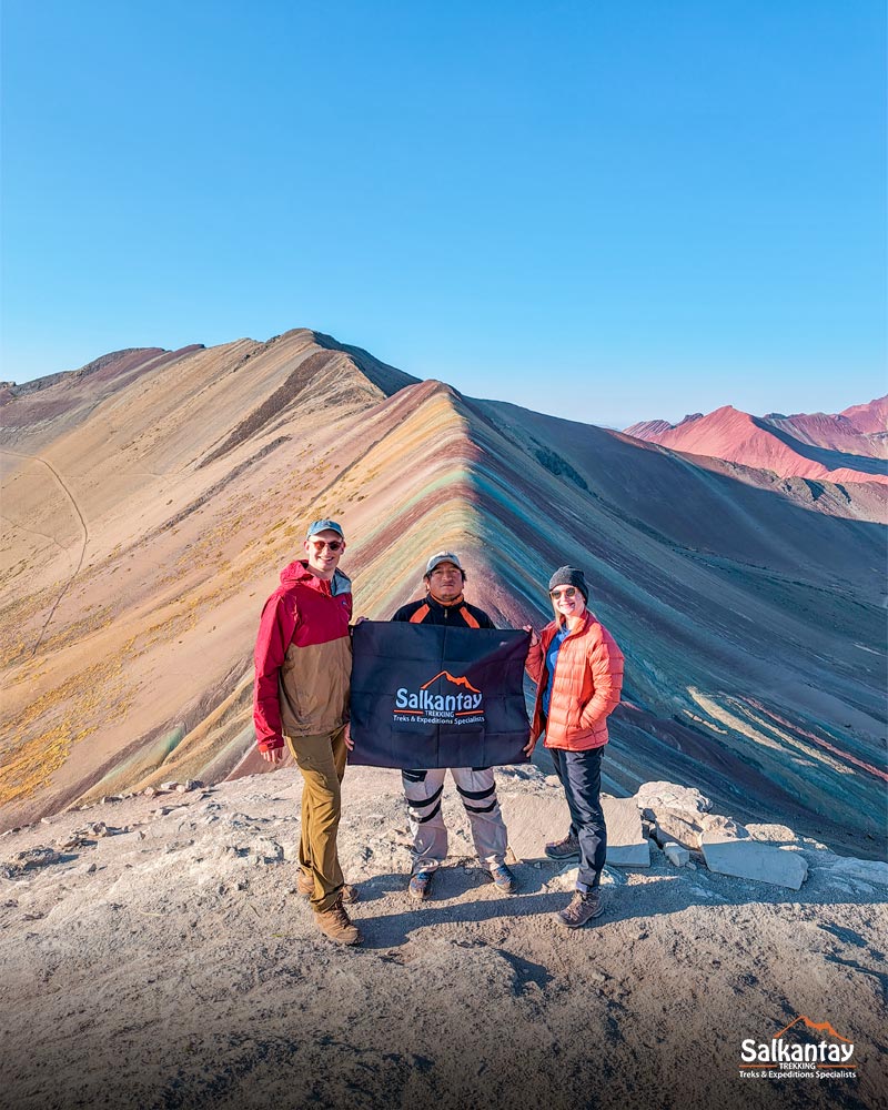 A montanha colorida de Vinicunca