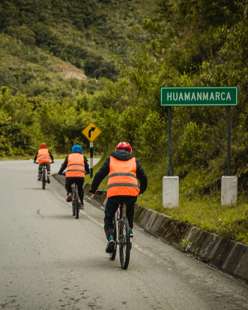 Ciclismo na Trilha da Selva Inca