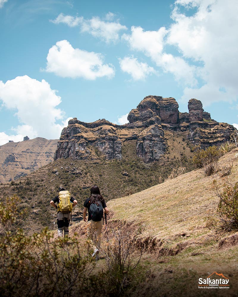 Caminhada até Waqrapukara