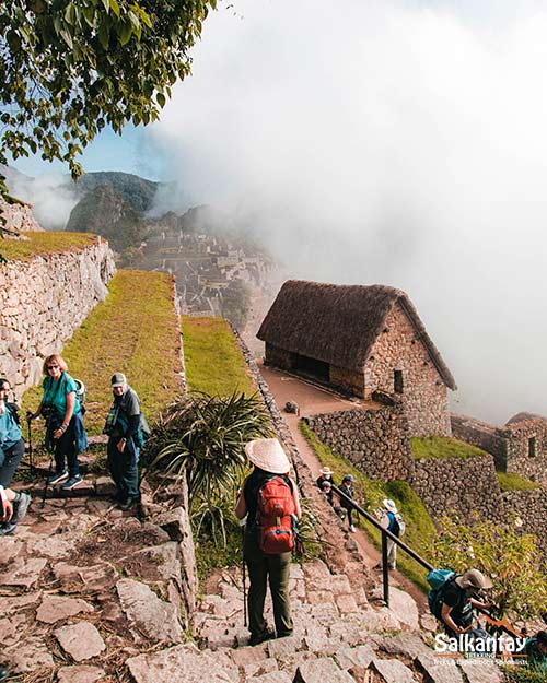 Caminhada até a montanha Machu Picchu