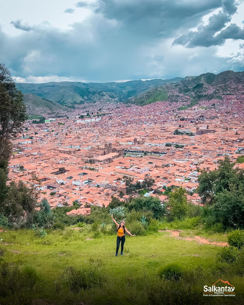 Vista panorâmica de Cusco a partir do Cristo Blanco | @dulce_jagger11