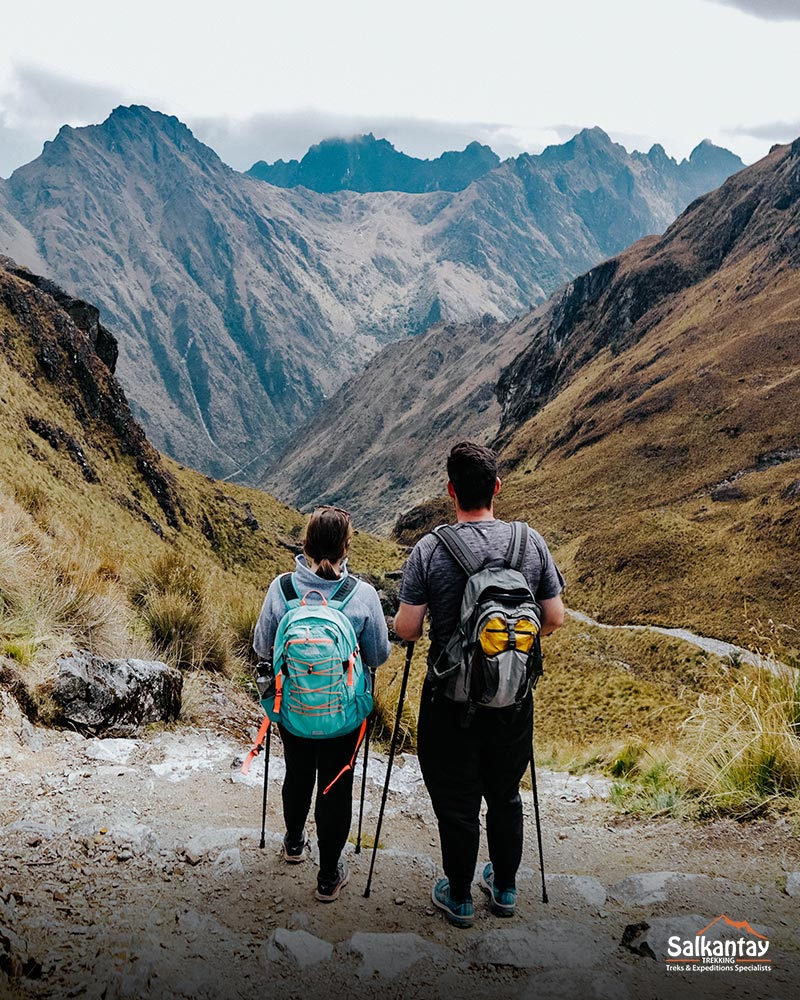 Warmiwañusca ou Passo da Mulher Morta no Caminho Inca.