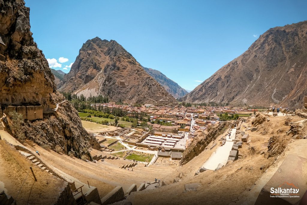 As ruínas de Ollantaytambo