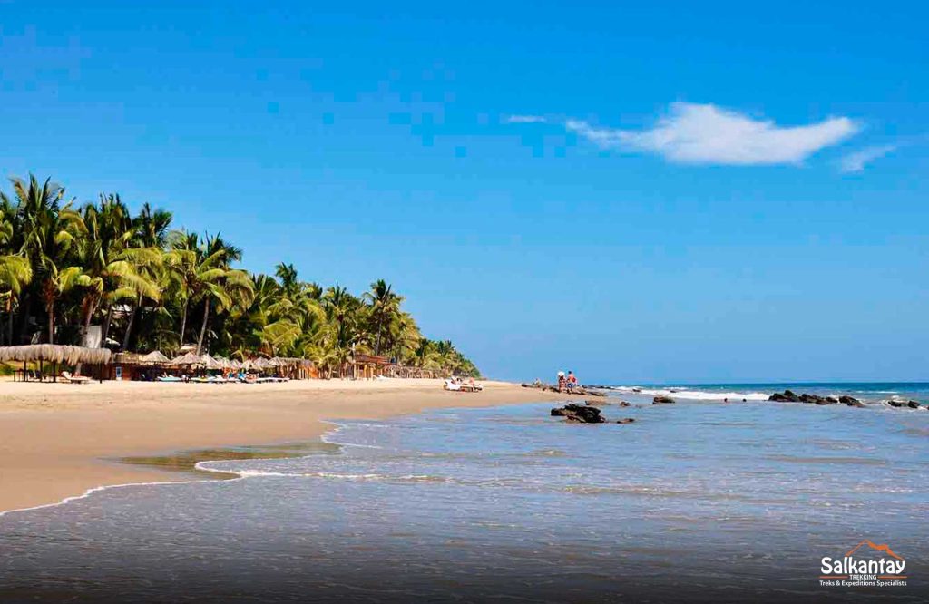 Praia Vichayito, Piura, Peru.