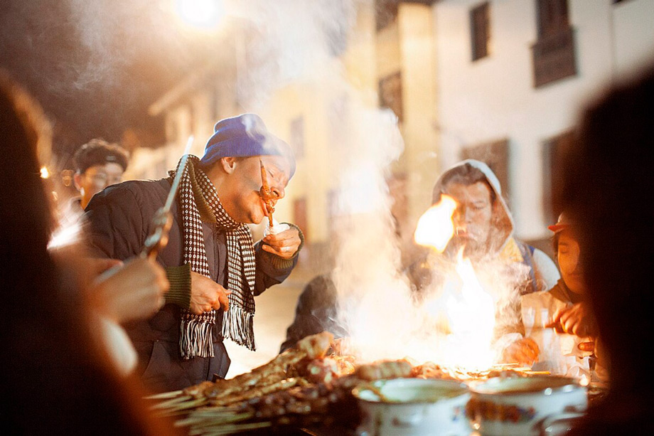 Anticuchos (Churrasquinho)