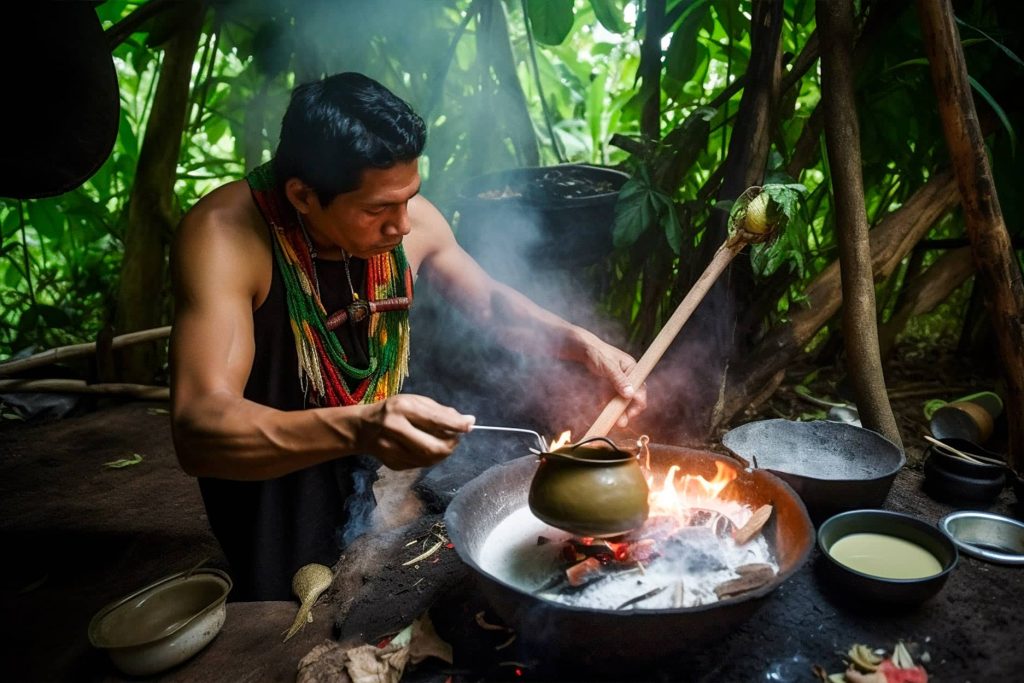 Preparação do Ayahuasca