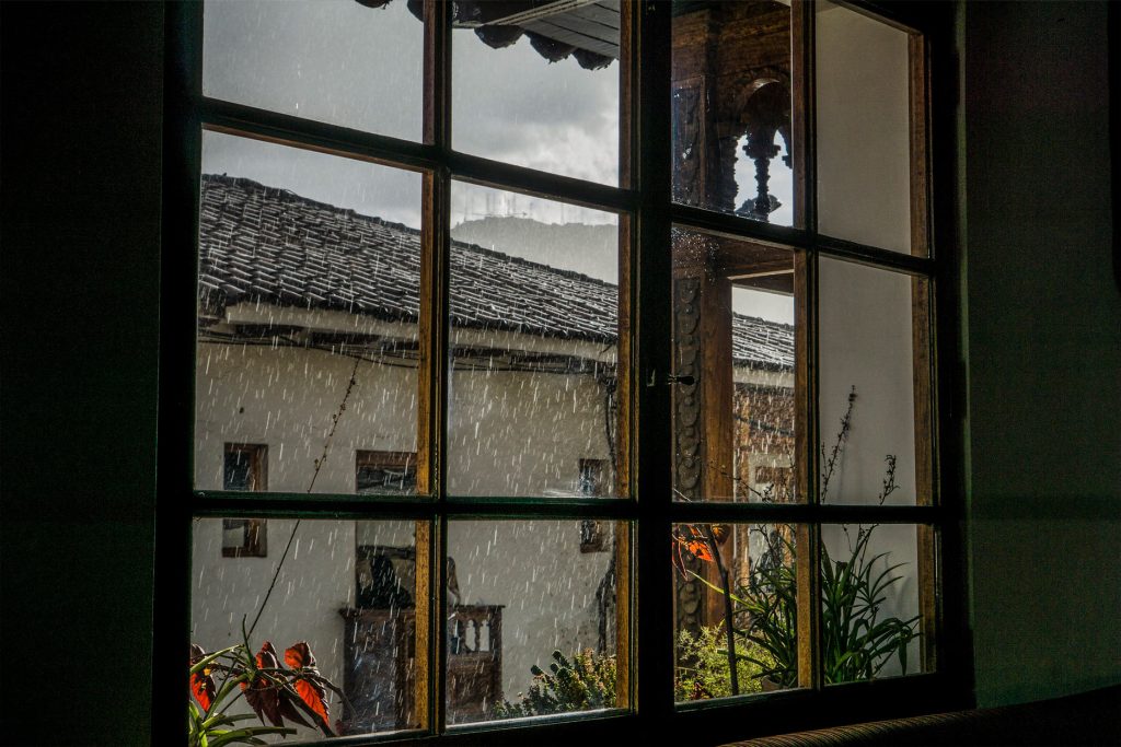 Época de chuva em Cusco