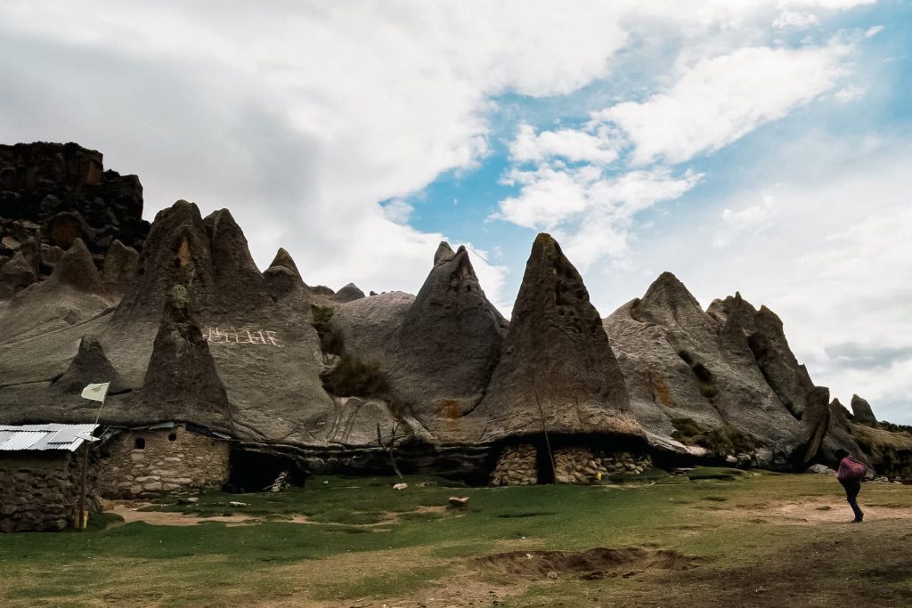 Formações rochosas do Pampachiri