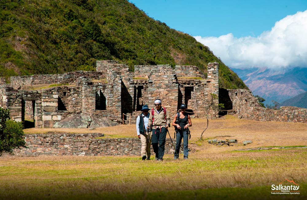 As características mais notáveis da arquitetura de Choquequirao