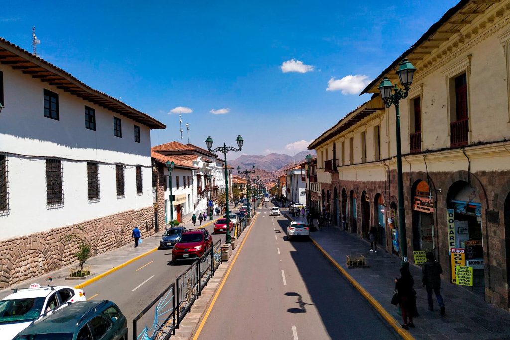 Avenida el Sol Cusco