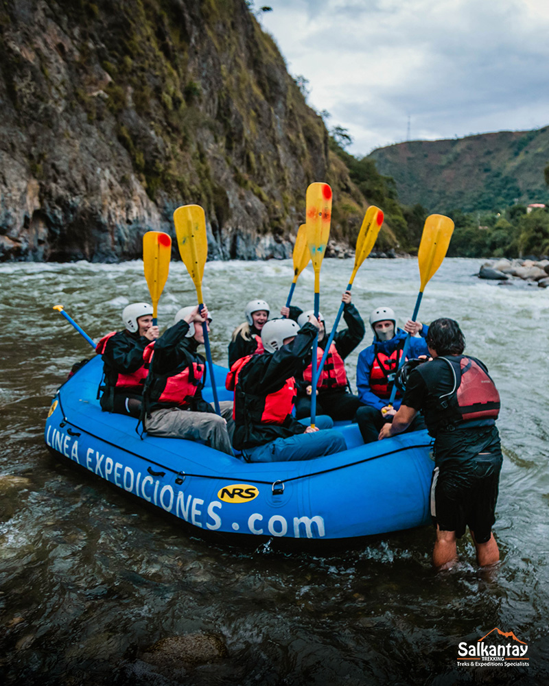 Rafting no rio Vilcanota