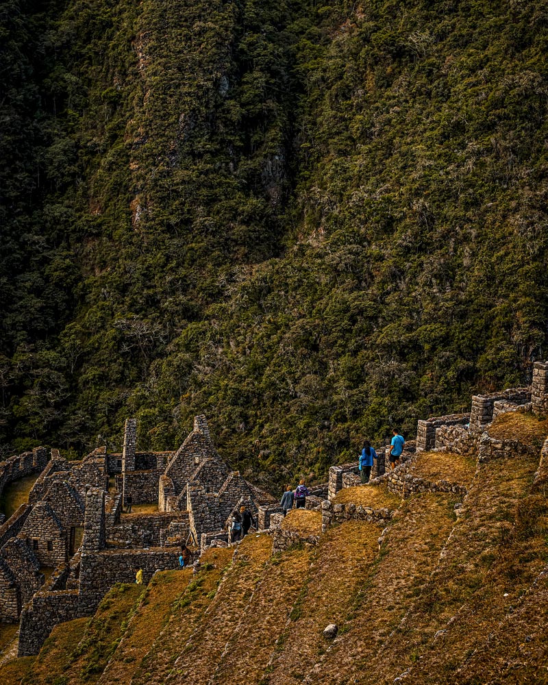 Sítio arqueológico de Wiñay Wayna na Trilha Inca